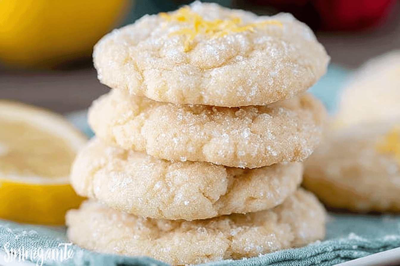 Old-Fashioned Lemon Sugar Cookies Recipe