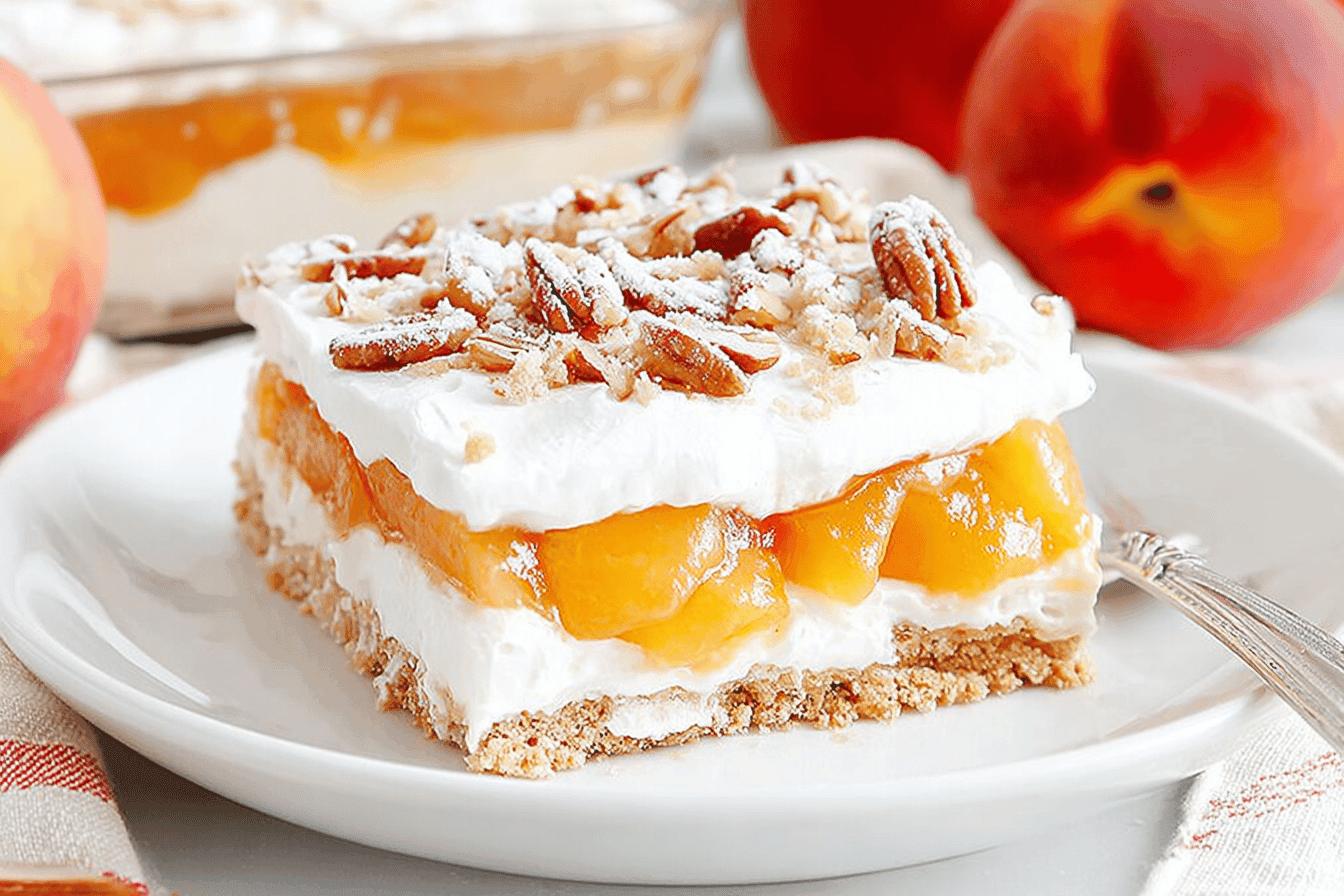 Peach Delight Dessert Recipe for Summer Celebrations