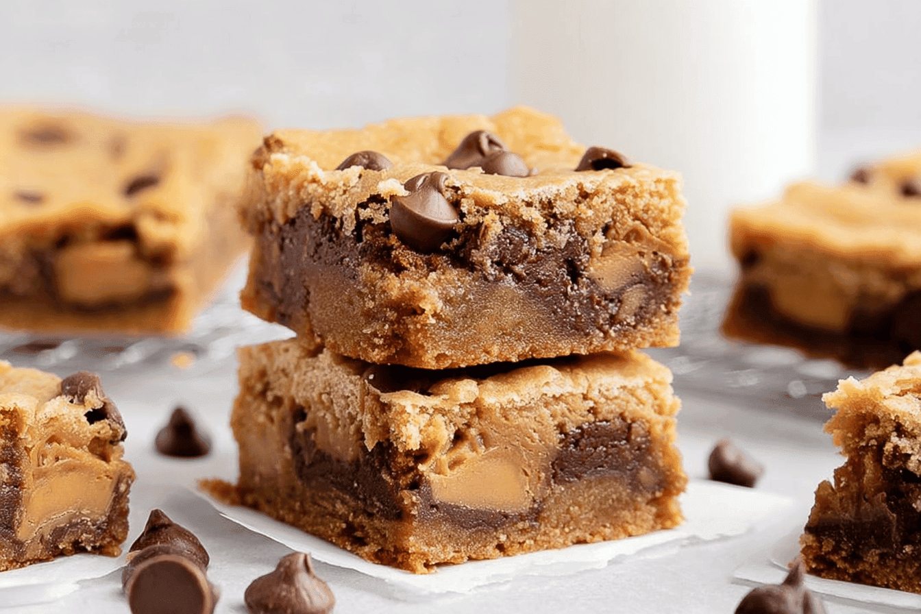 Peanut Butter Chocolate Chip Bars Recipe