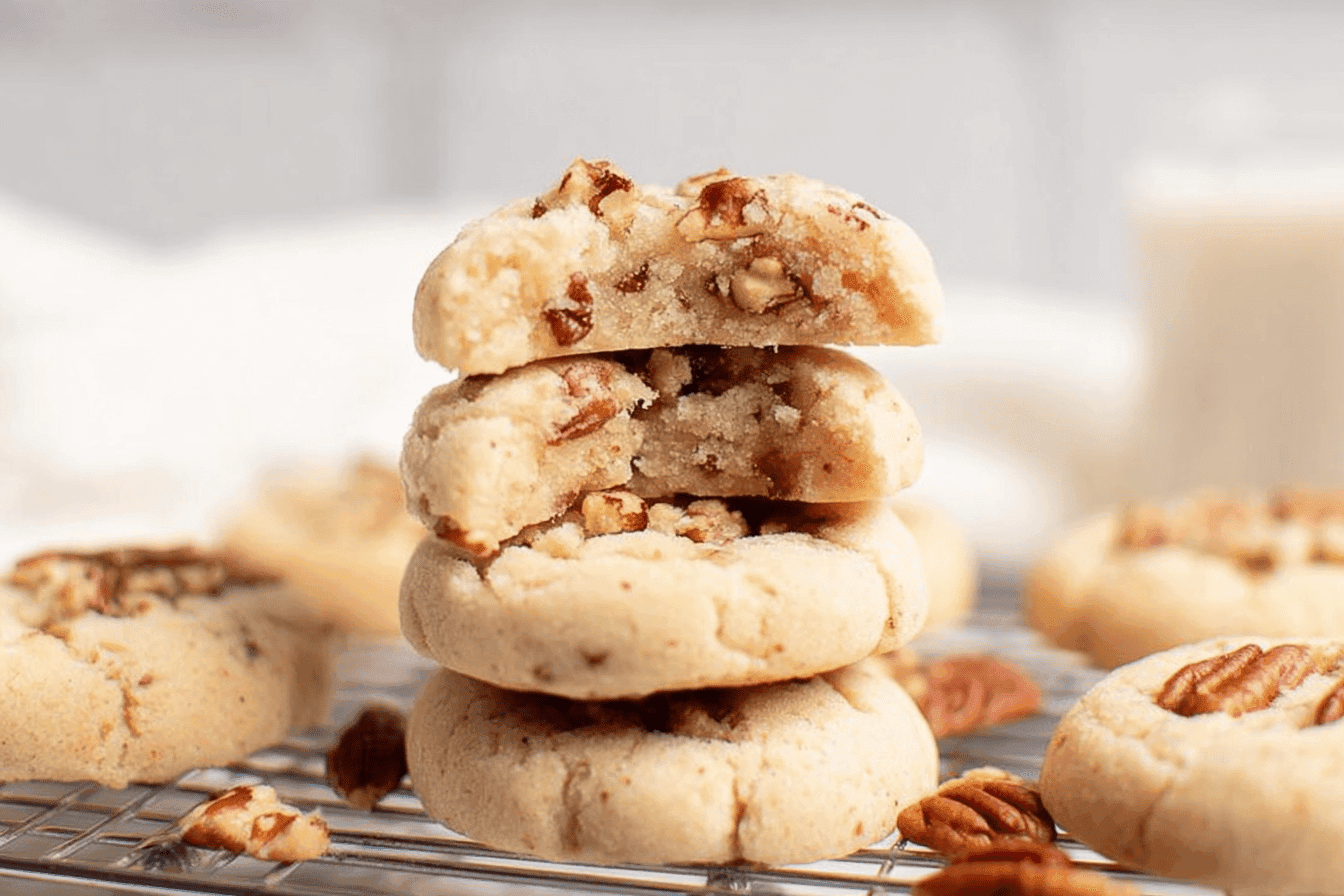 Pecan Shortbread Cookies Recipe Delight