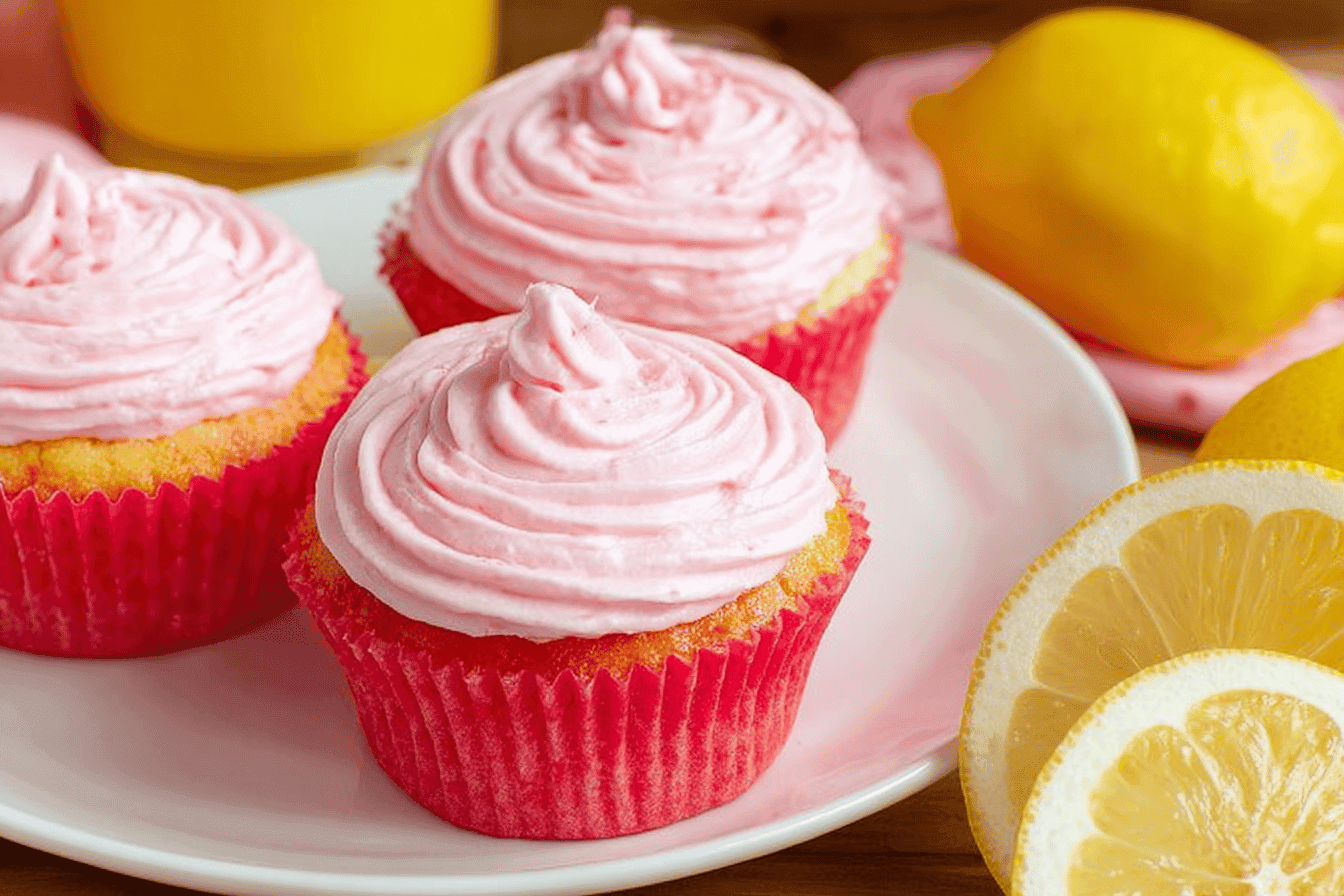 Pink Lemonade Cupcakes Recipe for Summer Fun