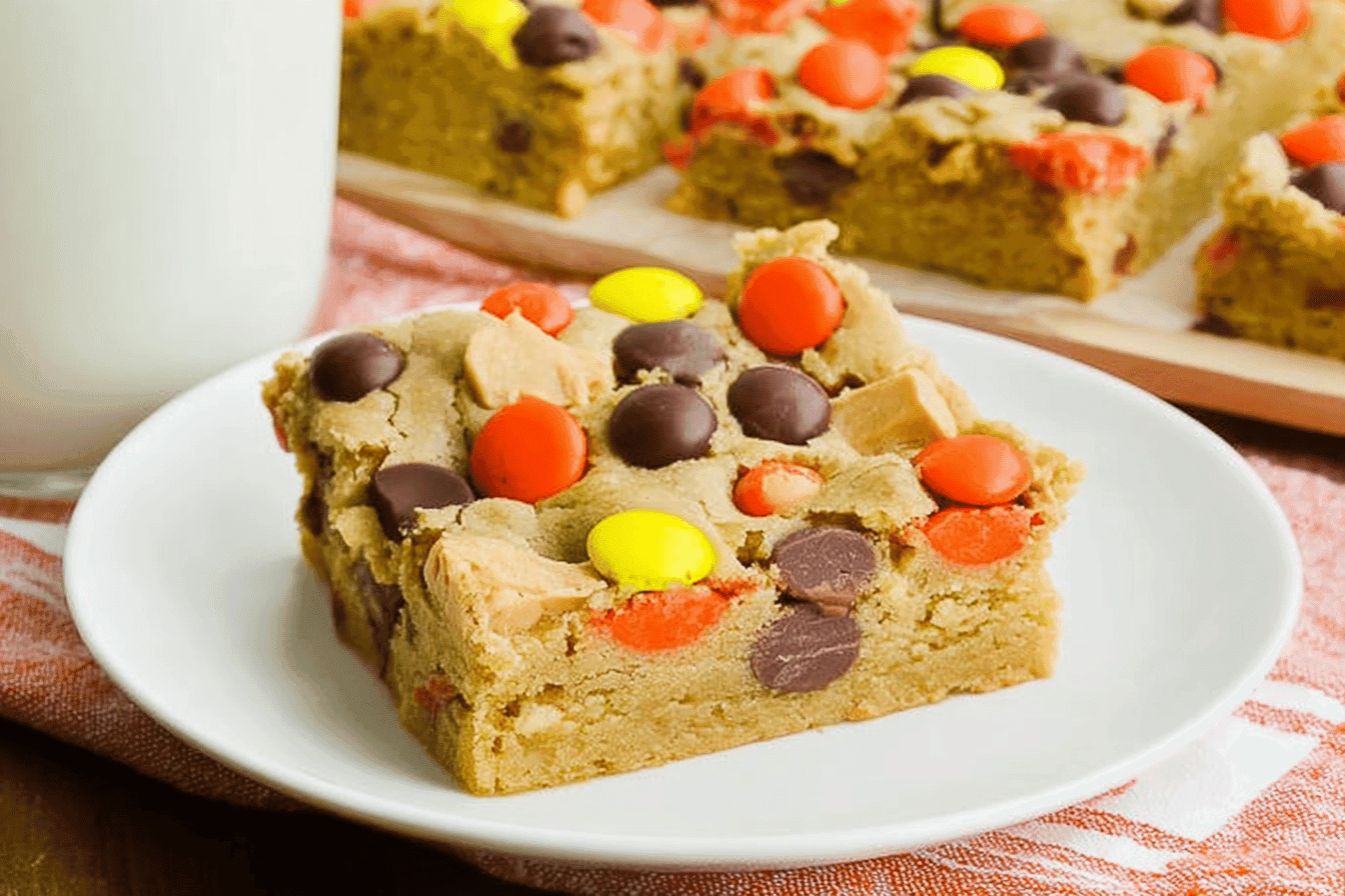 Reese's Pieces Bars Easy Recipe
