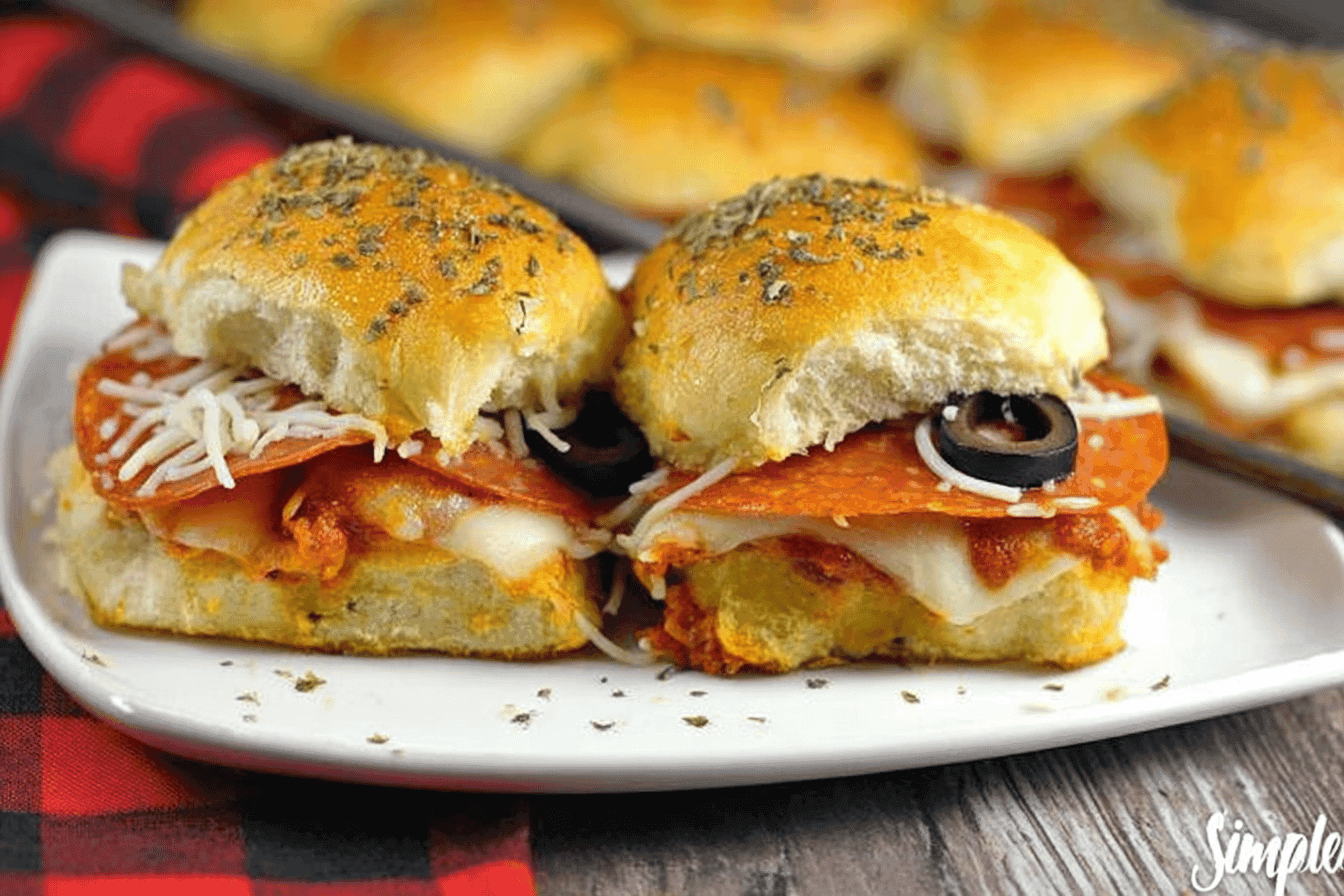 Sheet Pan Pepperoni Sliders Recipe
