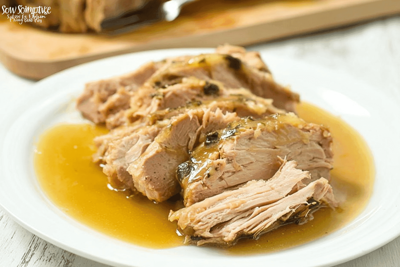 Slow Cooker Pork Tenderloin with Gravy Recipe
