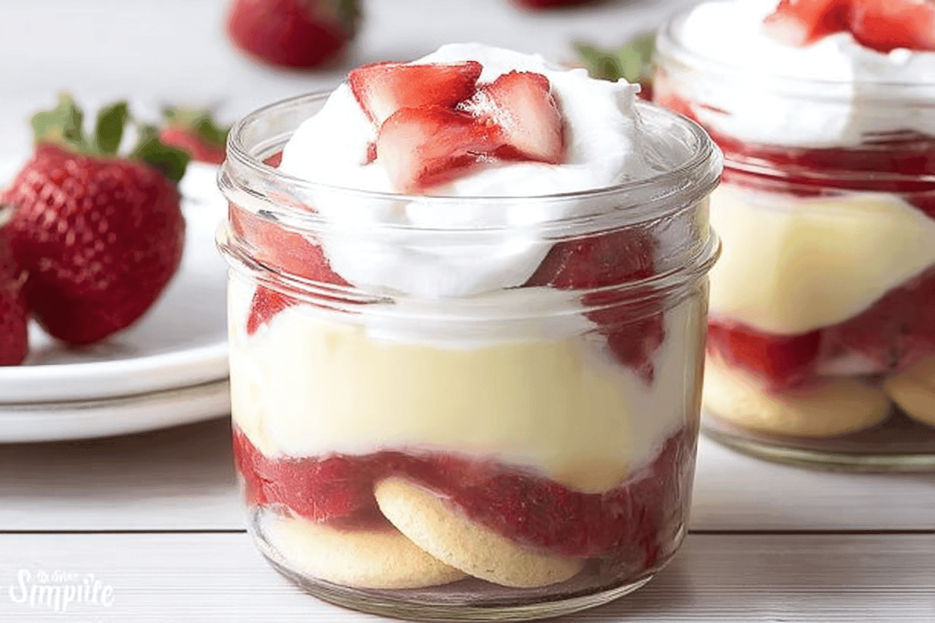 Strawberry Cheesecake Pudding Dessert Recipe