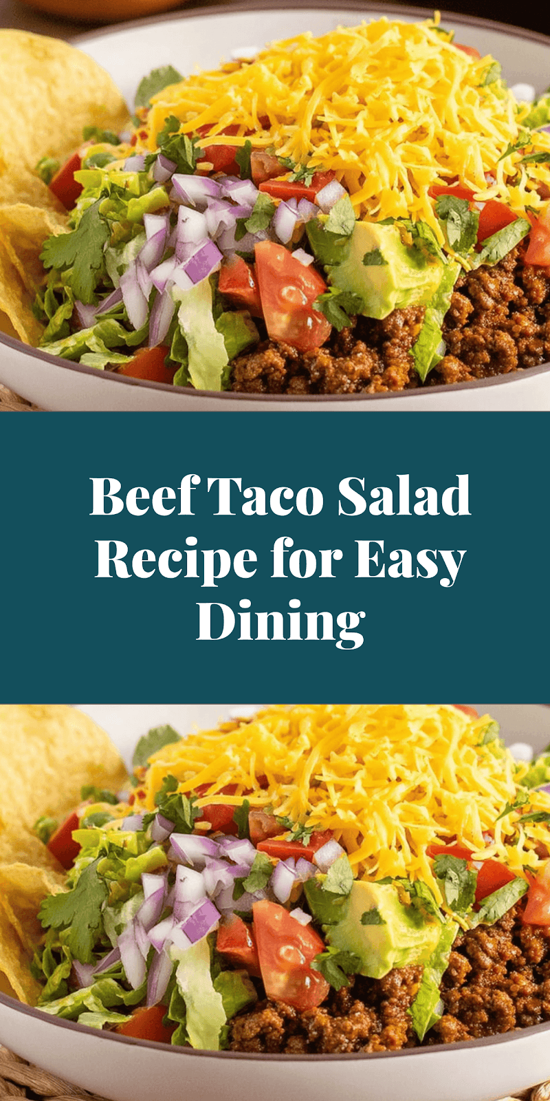Beef Taco Salad Recipe for Easy Dining