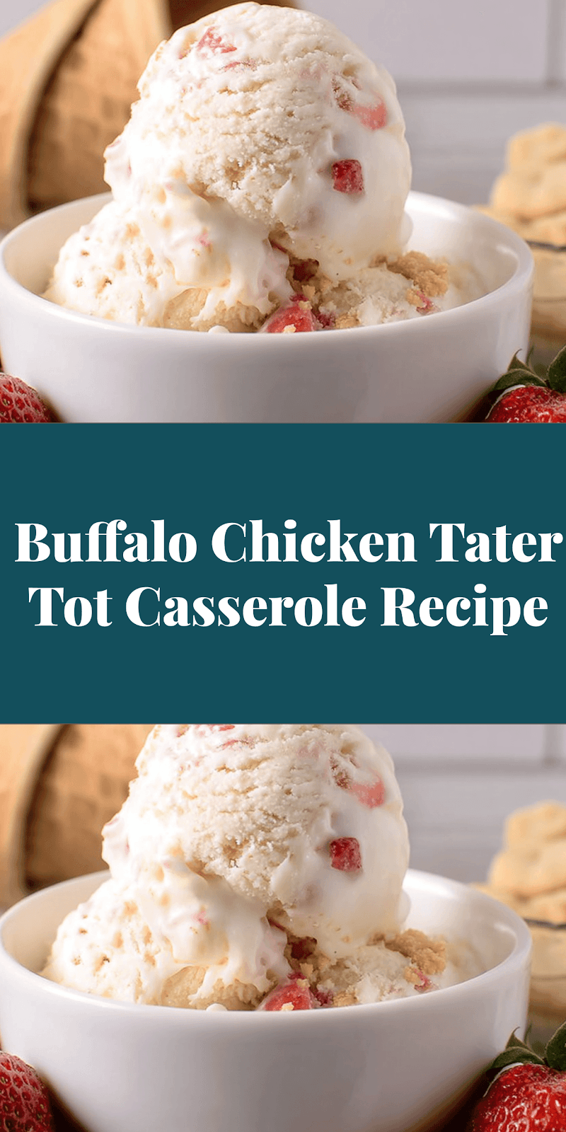 Buffalo Chicken Tater Tot Casserole Recipe
