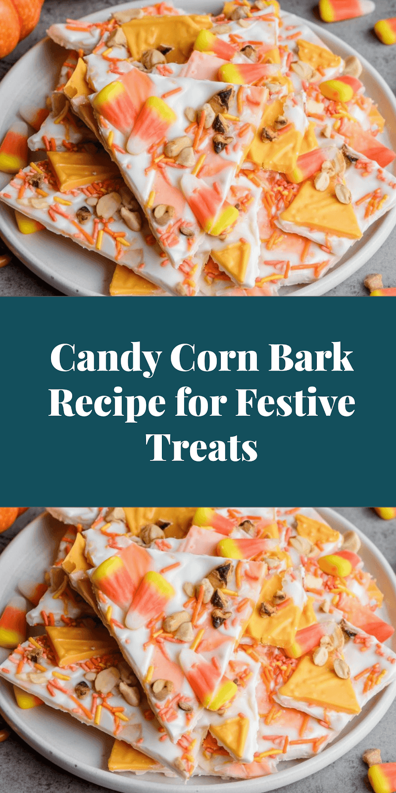 Candy Corn Bark Recipe for Festive Treats
