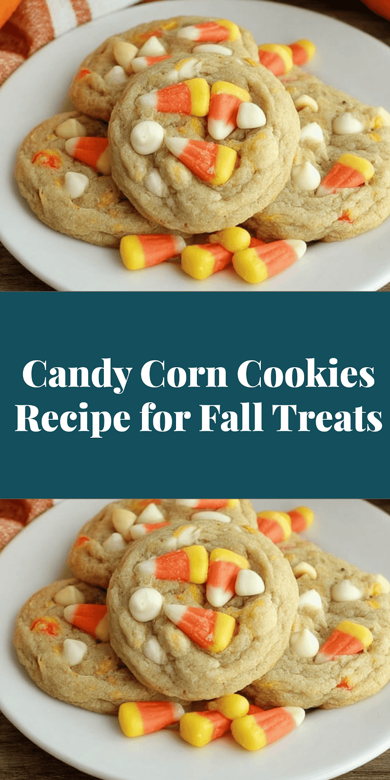 Candy Corn Cookies Recipe for Fall Treats