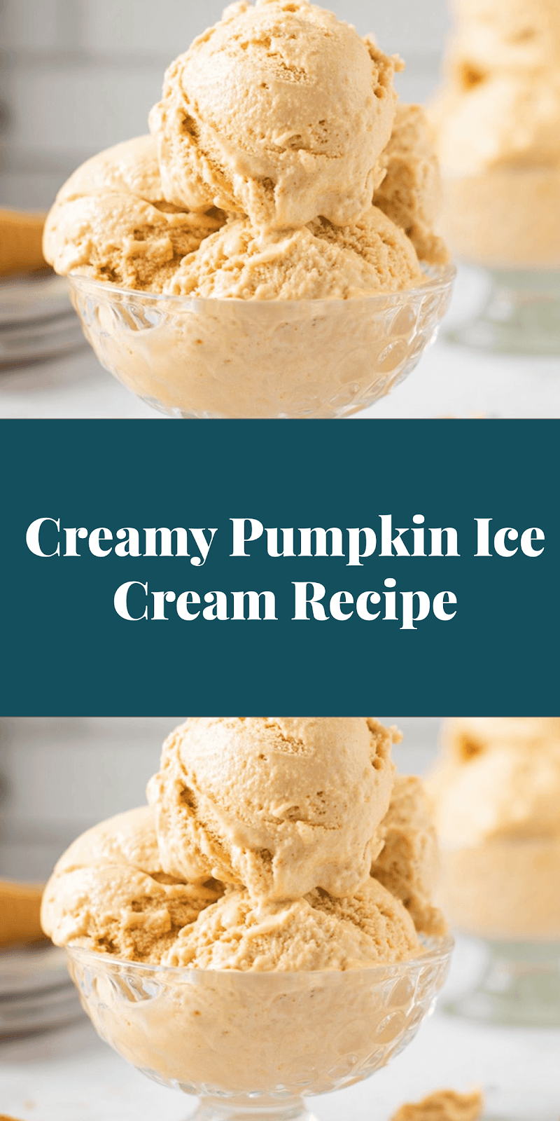 Creamy Pumpkin Ice Cream Recipe
