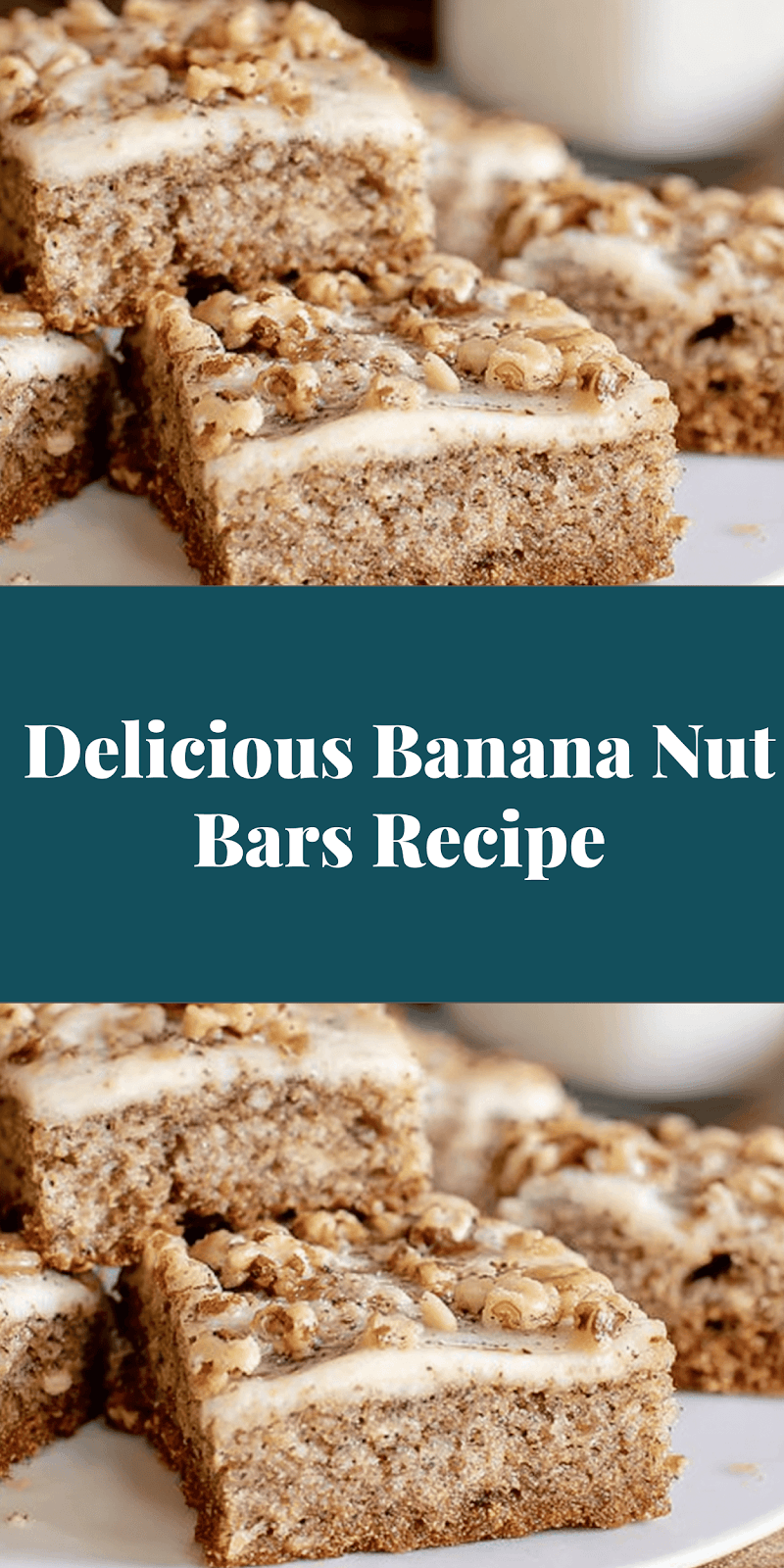 Delicious Banana Nut Bars Recipe