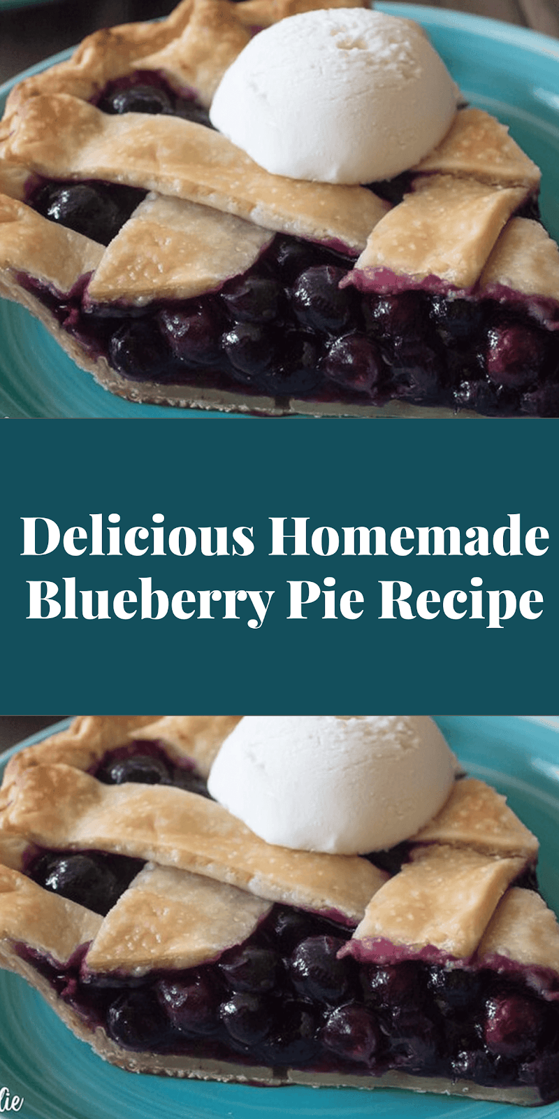 Delicious Homemade Blueberry Pie Recipe
