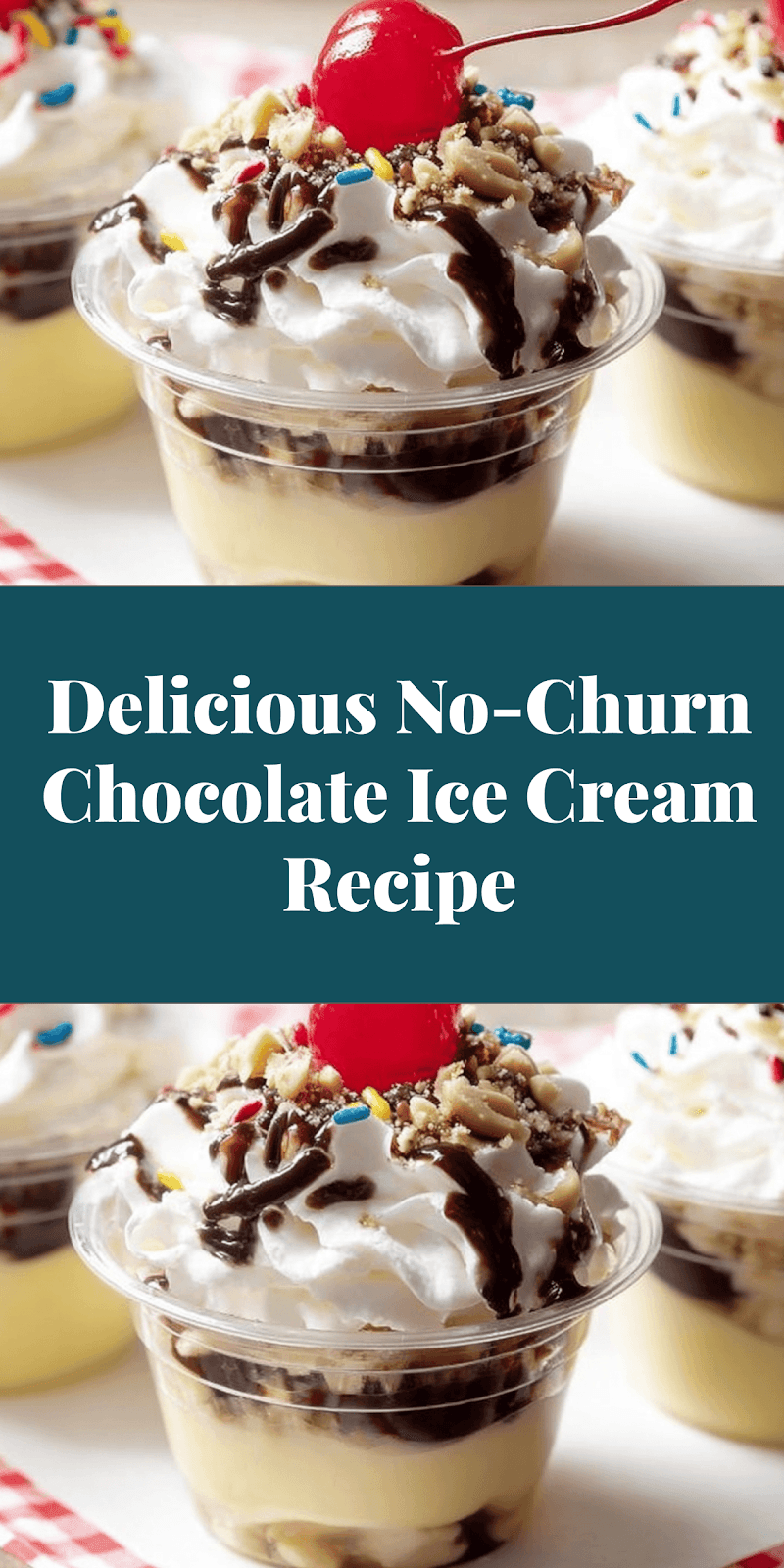 Delicious No-Churn Chocolate Ice Cream Recipe