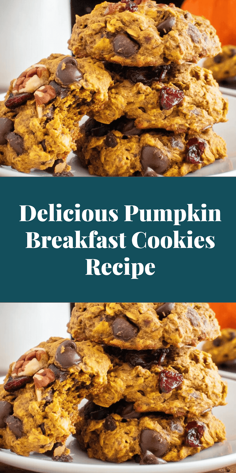 Delicious Pumpkin Breakfast Cookies Recipe