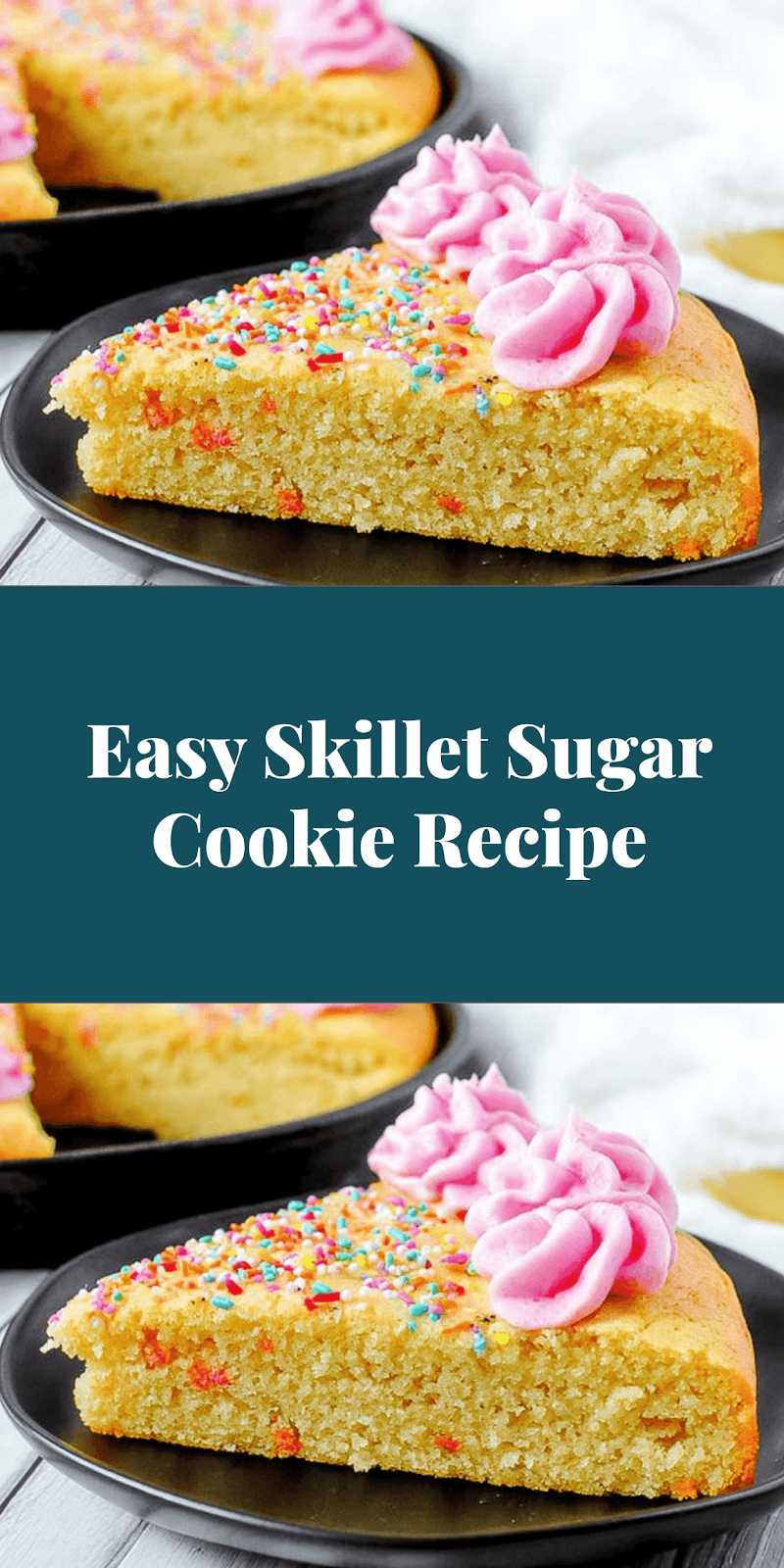 Easy Skillet Sugar Cookie Recipe
