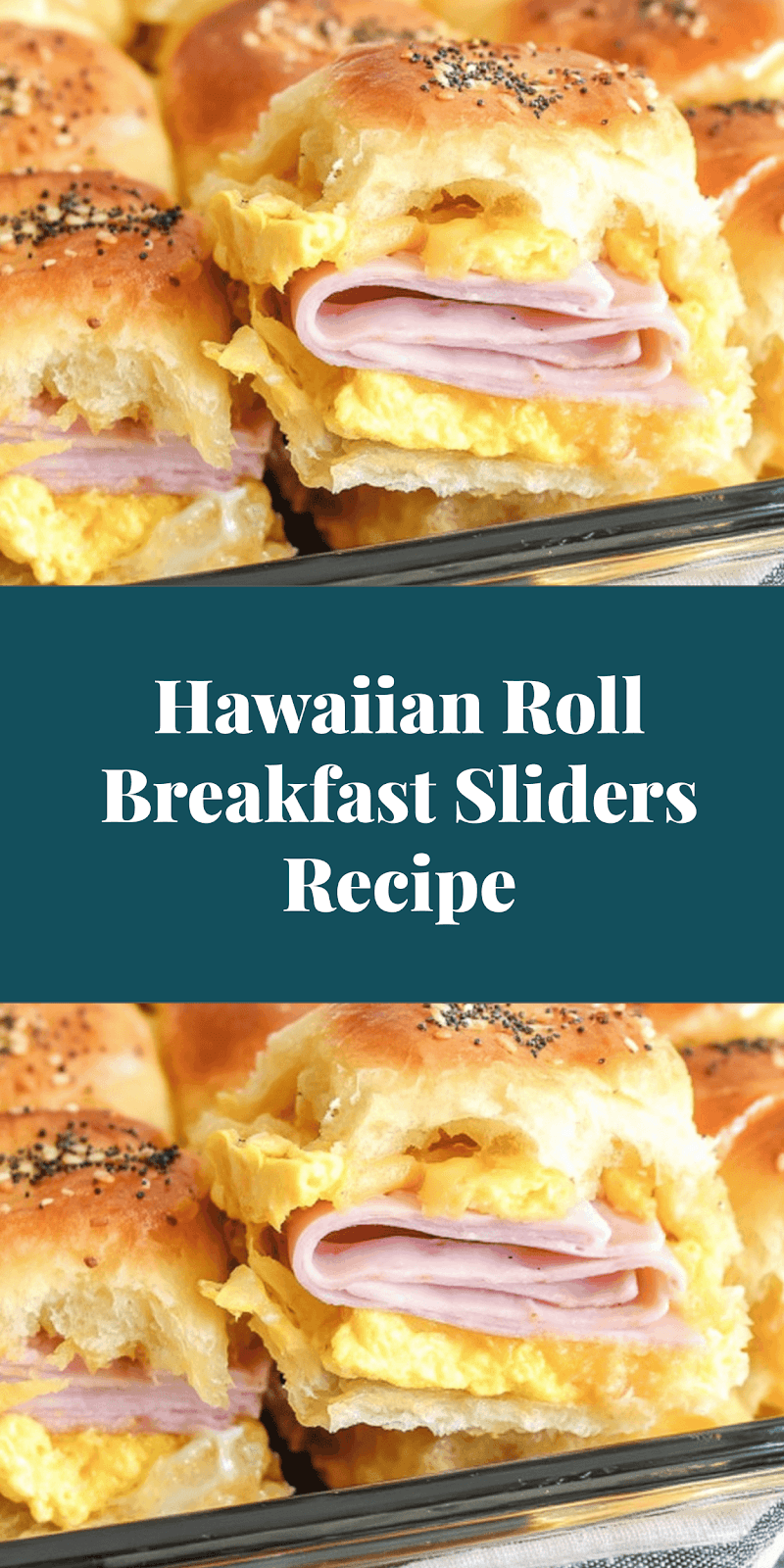 Hawaiian Roll Breakfast Sliders Recipe