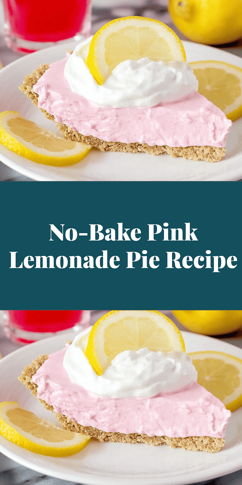 No-Bake Pink Lemonade Pie Recipe