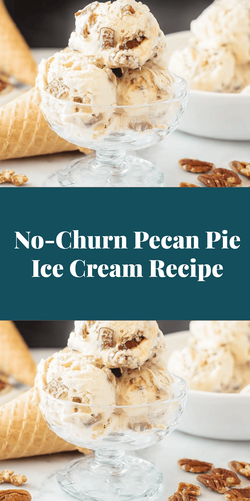 No-Churn Pecan Pie Ice Cream Recipe