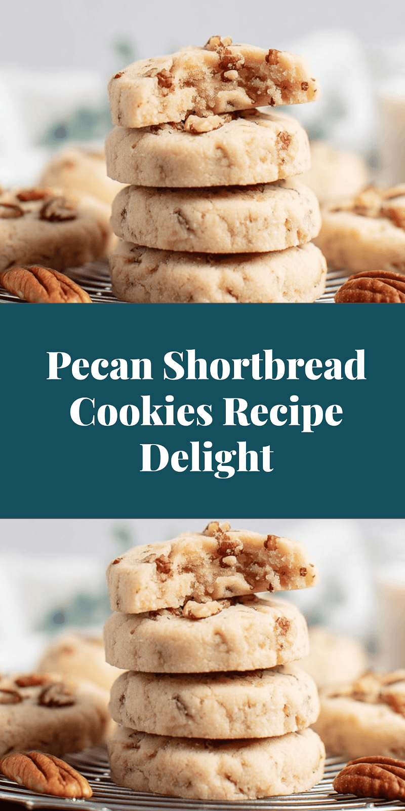 Pecan Shortbread Cookies Recipe Delight