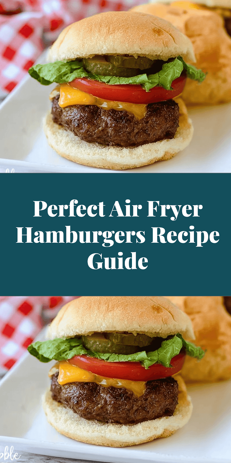 Perfect Air Fryer Hamburgers Recipe Guide