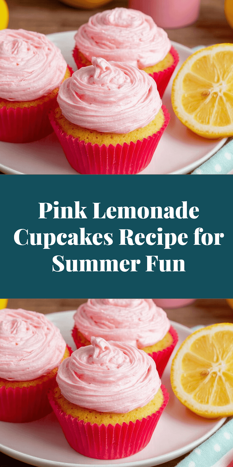 Pink Lemonade Cupcakes Recipe for Summer Fun