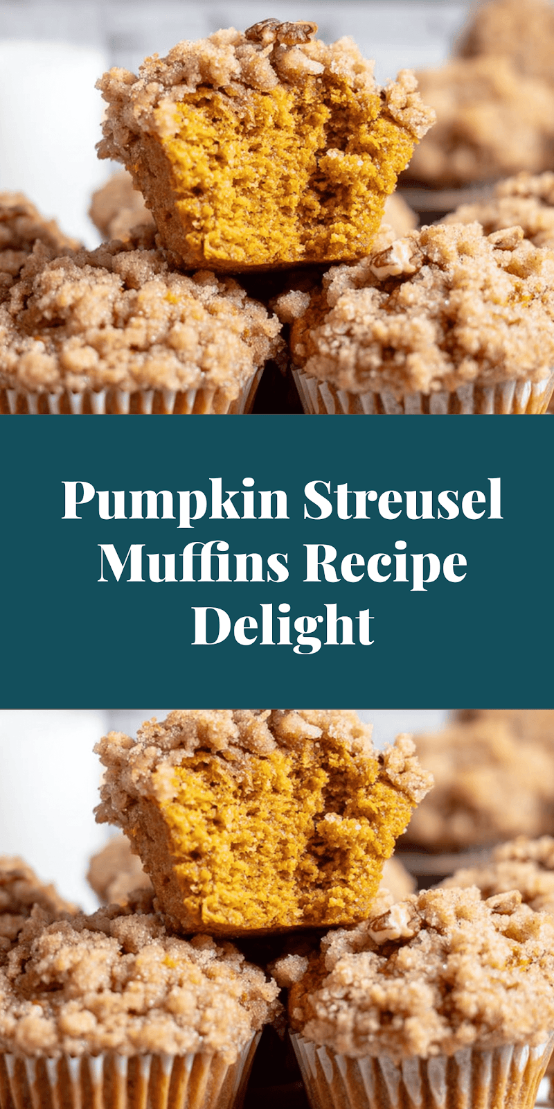 Pumpkin Streusel Muffins Recipe Delight