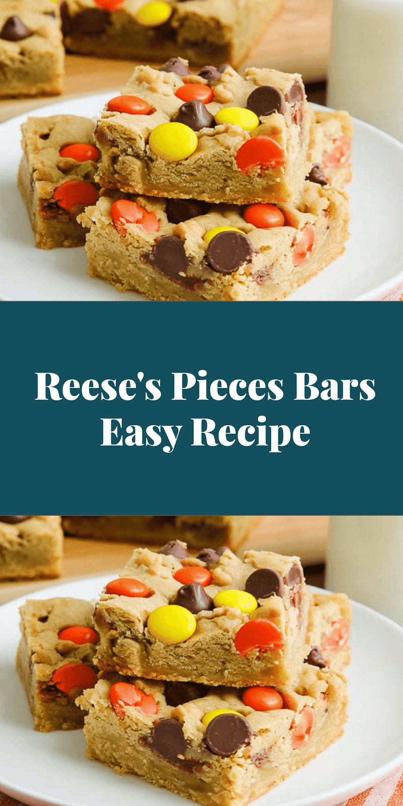 Reese's Pieces Bars Easy Recipe