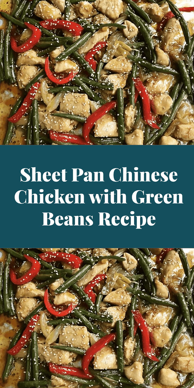 Sheet Pan Chinese Chicken with Green Beans Recipe
