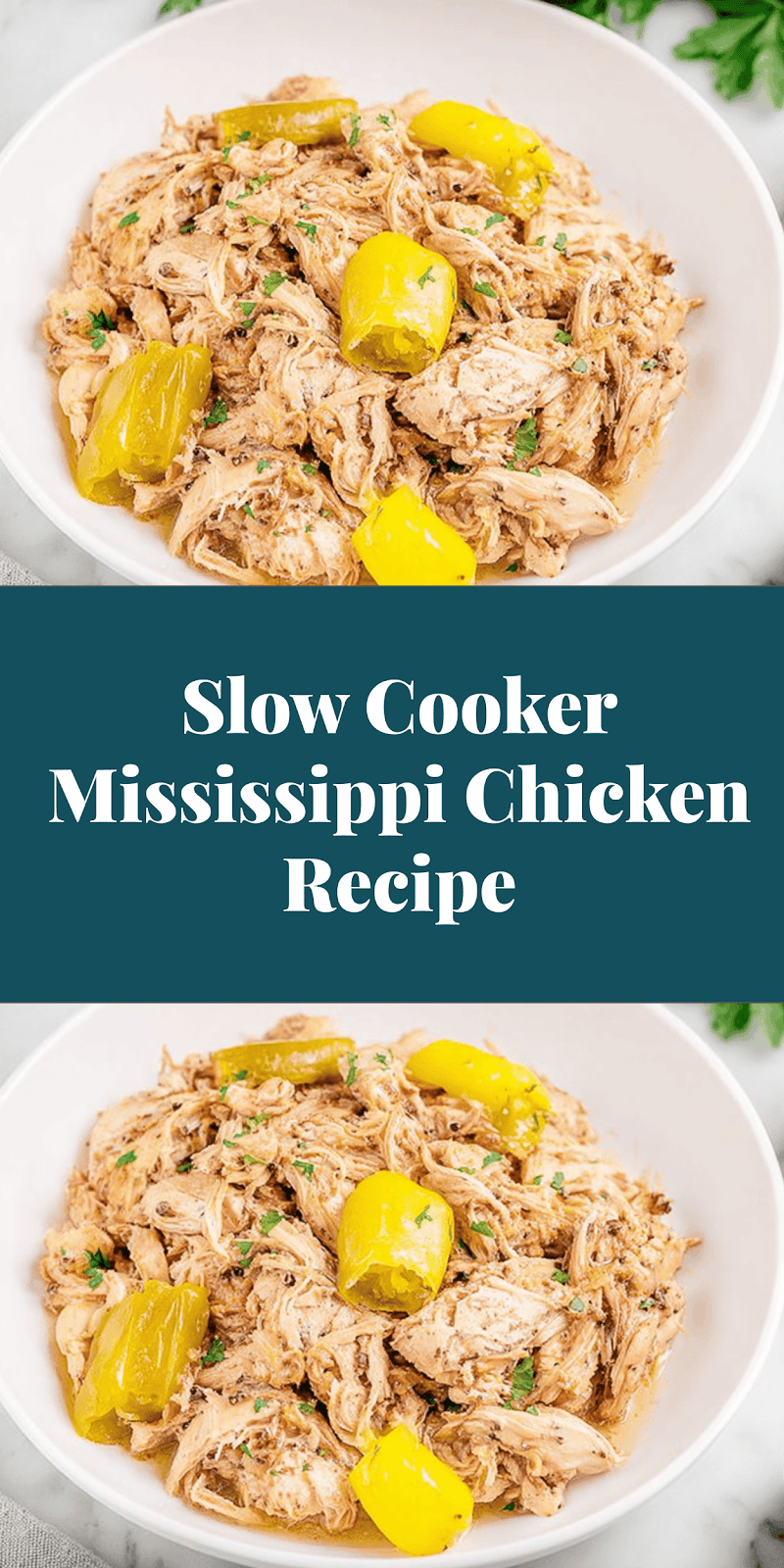 Slow Cooker Mississippi Chicken Recipe
