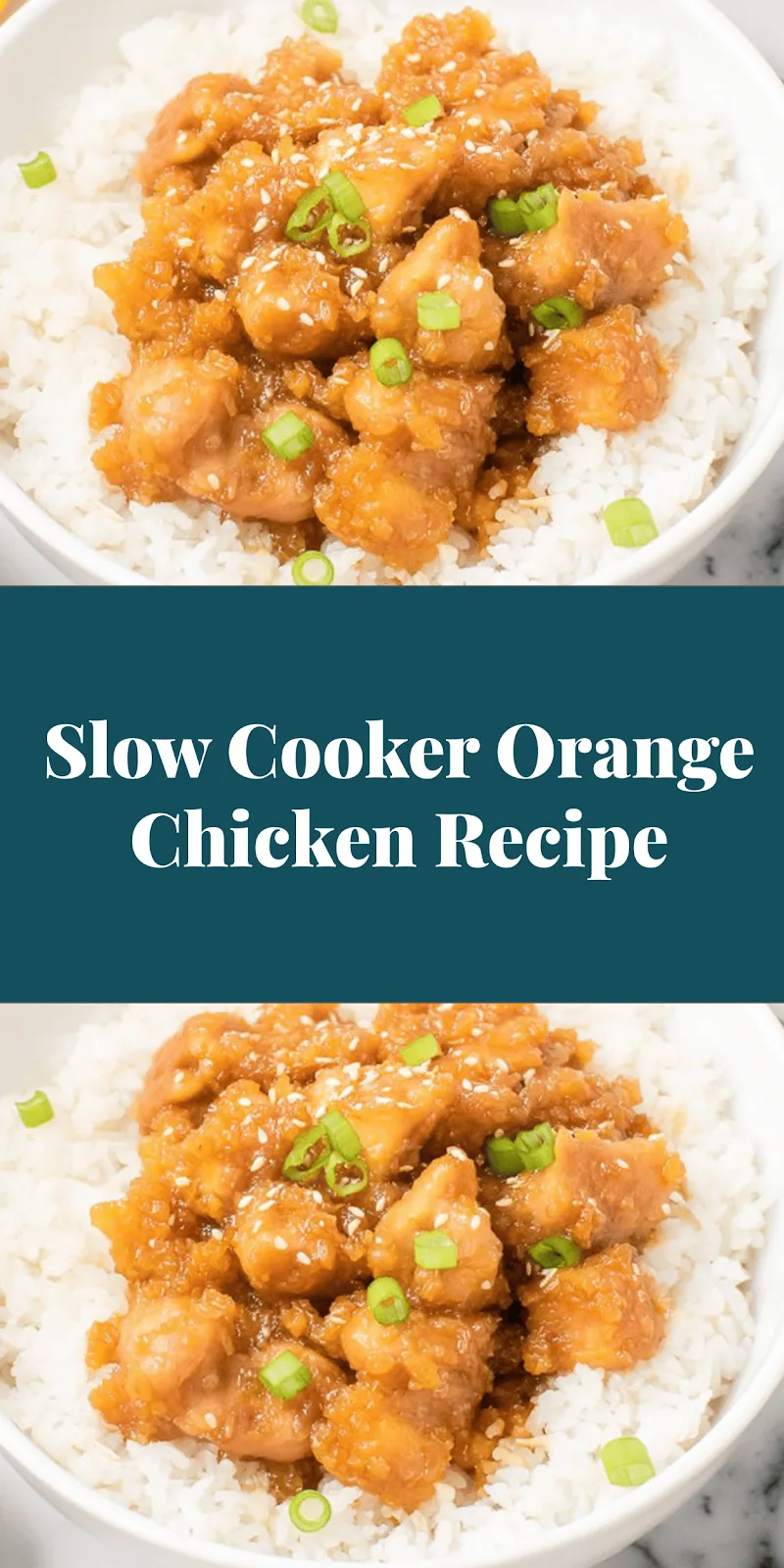 Slow Cooker Orange Chicken Recipe