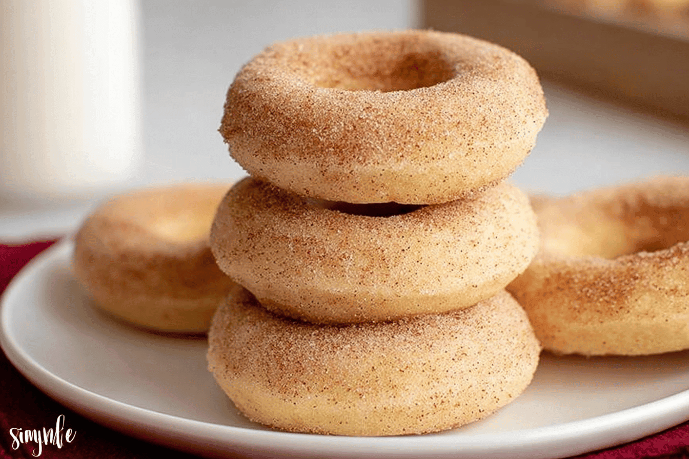 Baked Cinnamon Sugar Donuts Recipe