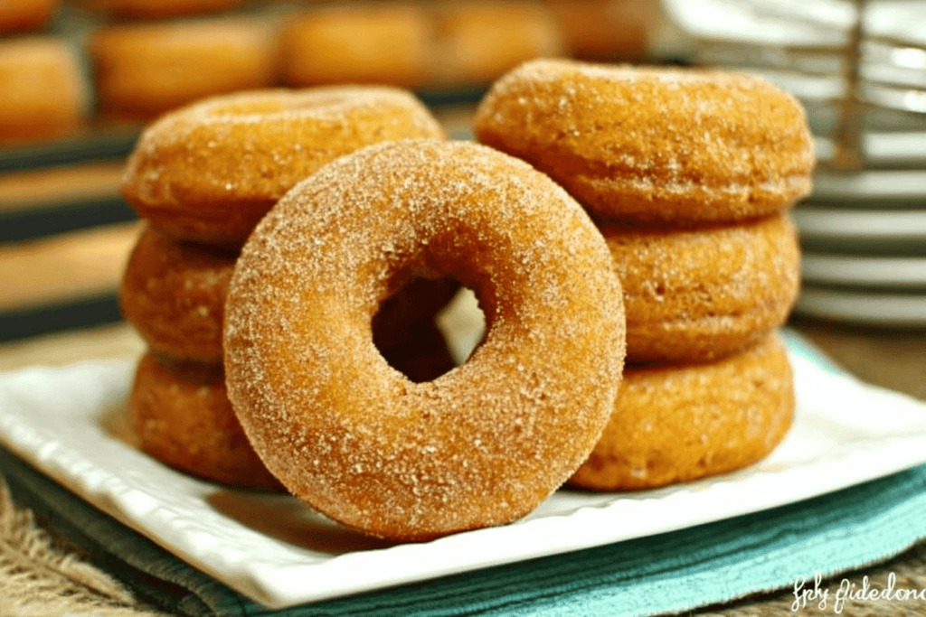 Baked Pumpkin Donuts Recipe for Fall Treats