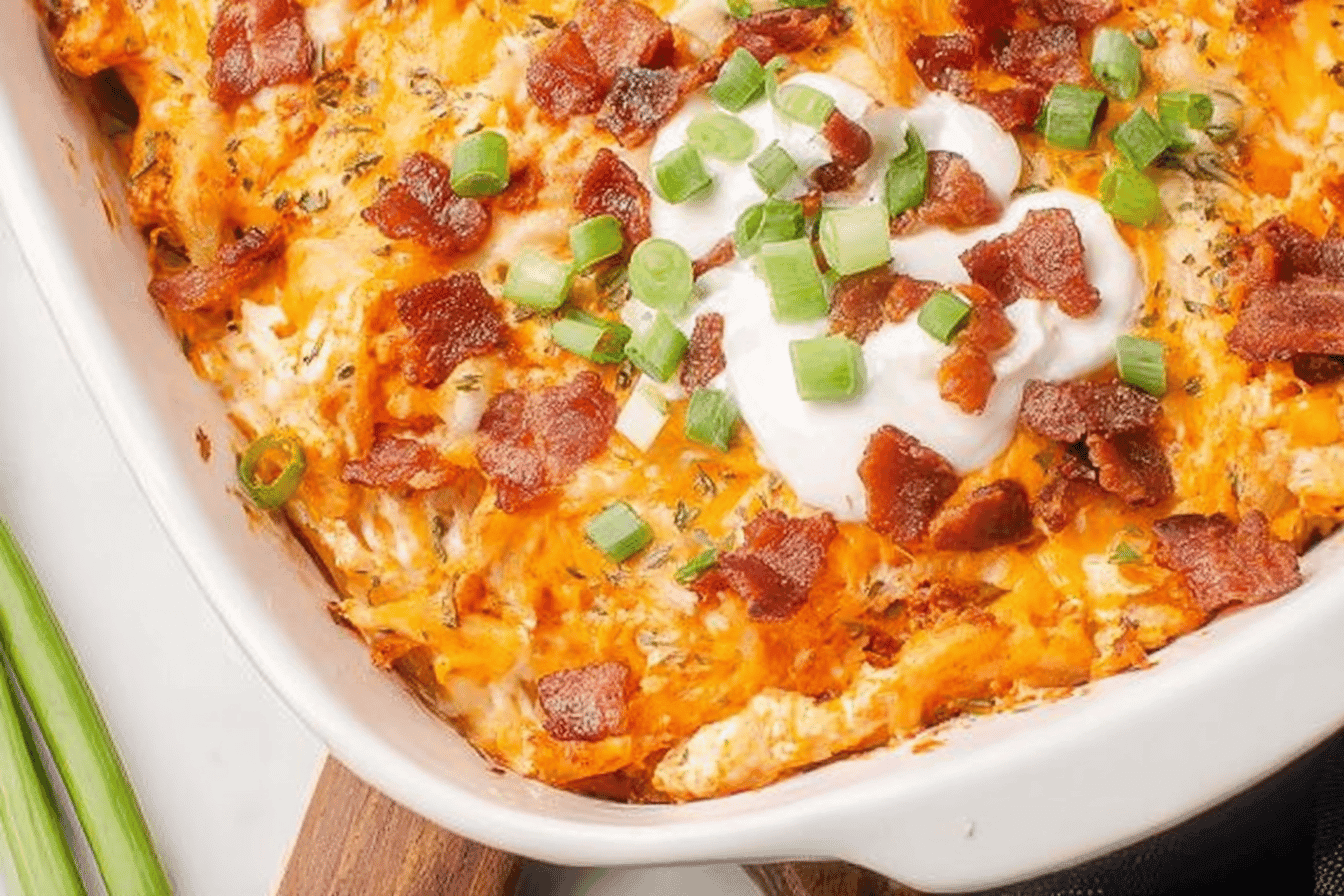 Buffalo Chicken Casserole Recipe Idea