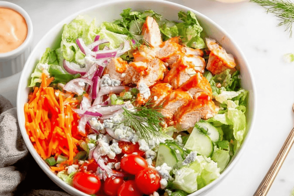 Buffalo Chicken Salad: Deliciously Spicy and Fresh