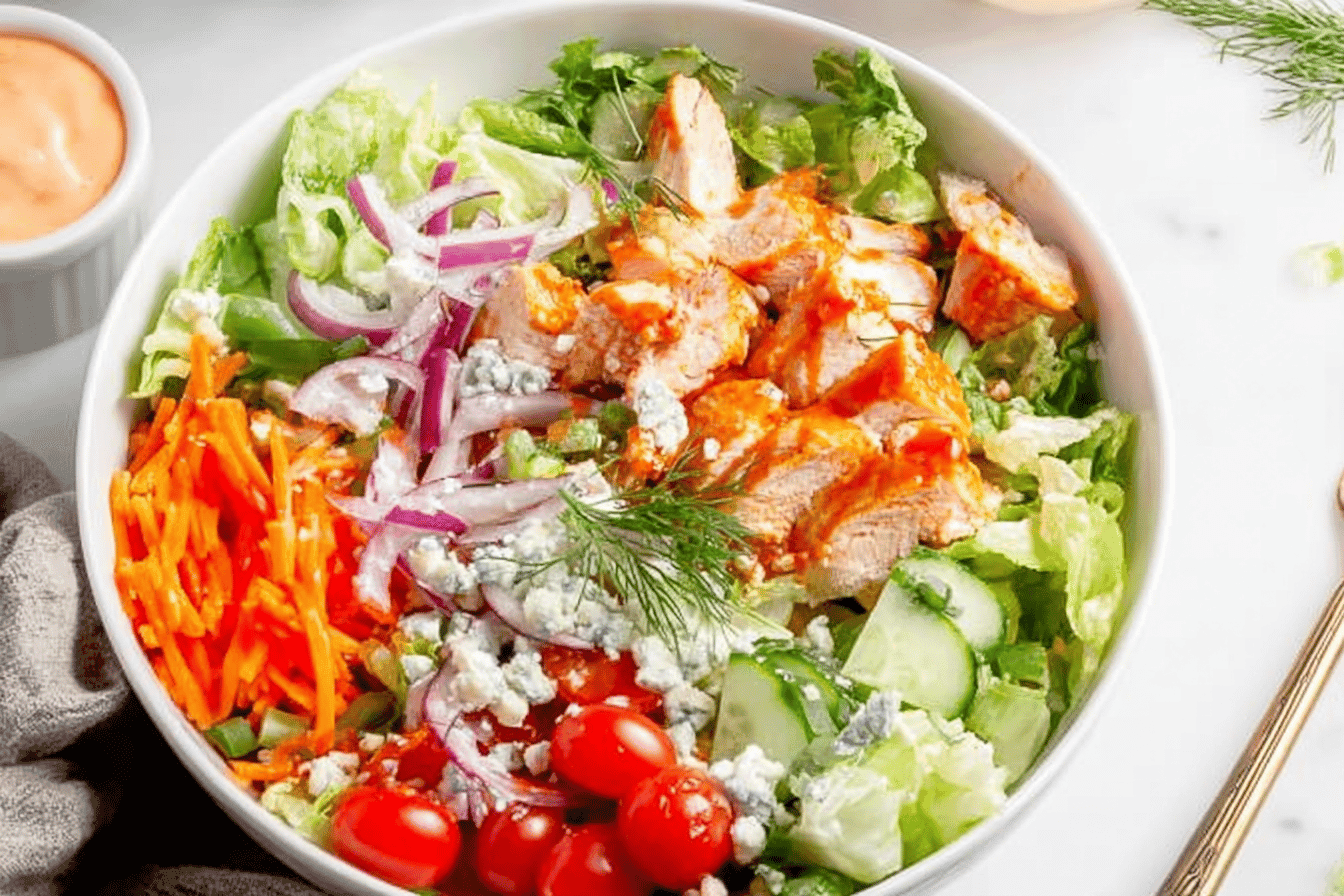 Buffalo Chicken Salad: Deliciously Spicy and Fresh