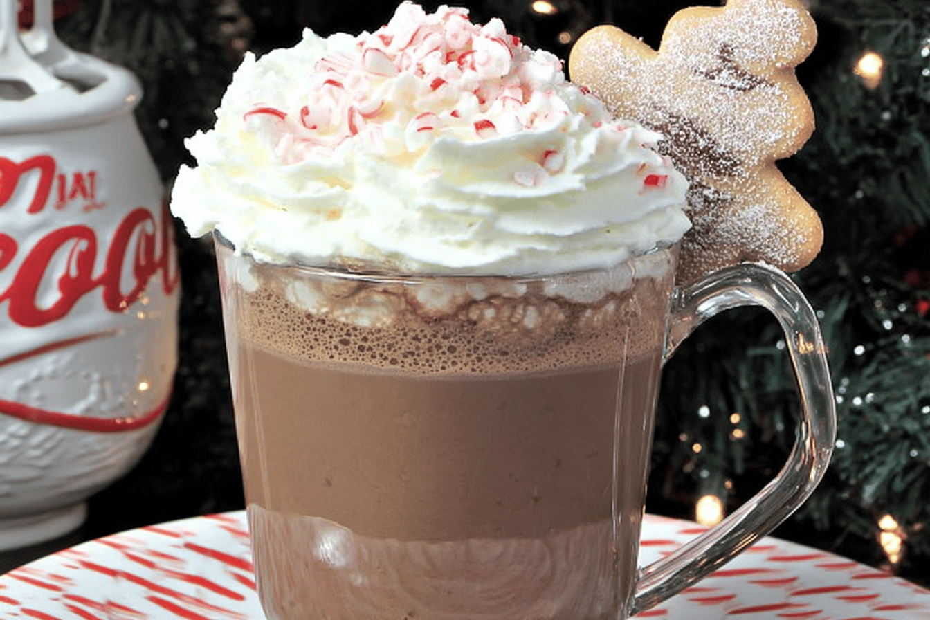 Candy Cane Hot Cocoa Recipe Delight