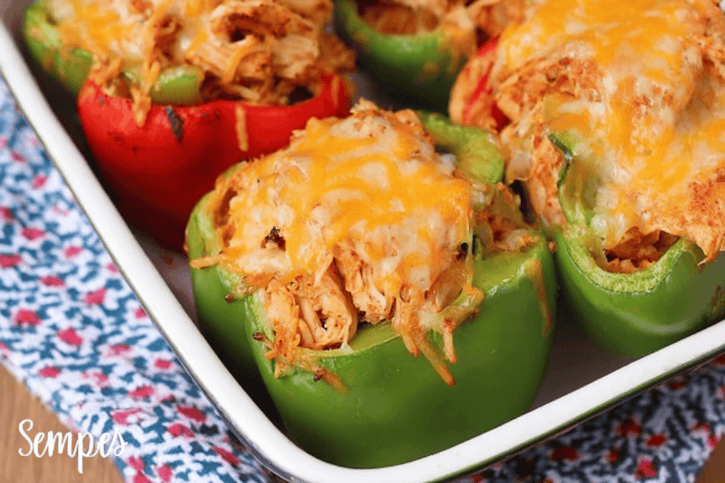 Chicken Fajita Stuffed Peppers Recipe