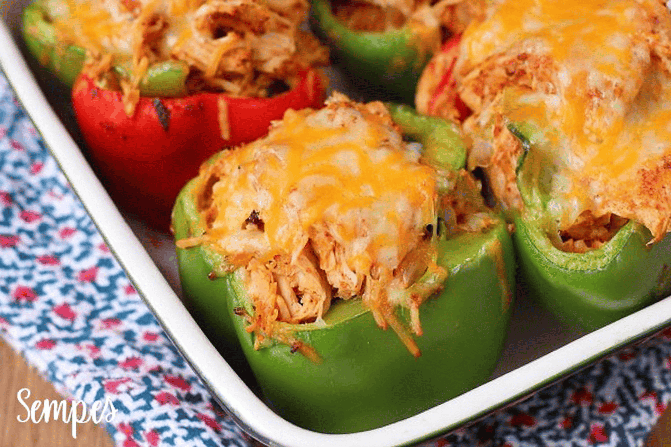 Chicken Fajita Stuffed Peppers Recipe