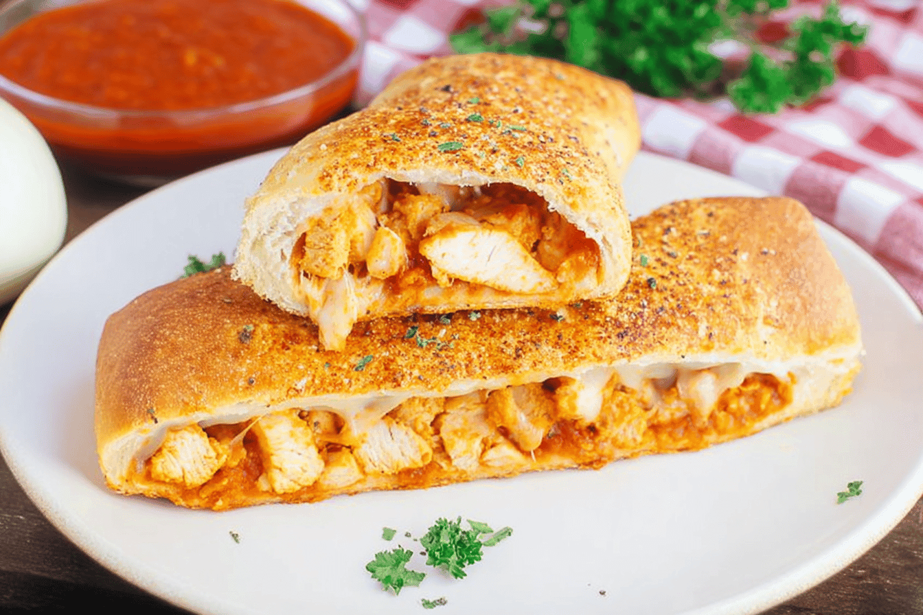 Chicken Parmesan Stromboli Recipe Delight