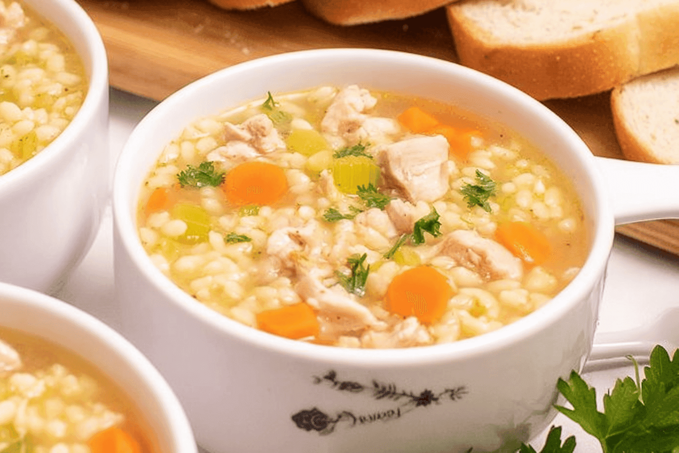 Chicken and Stars Soup Recipe Delight