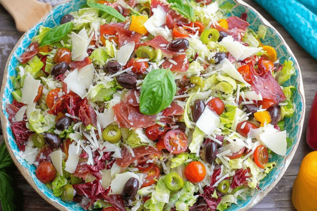 Chopped Italian Salad Recipe for Fresh Flavor