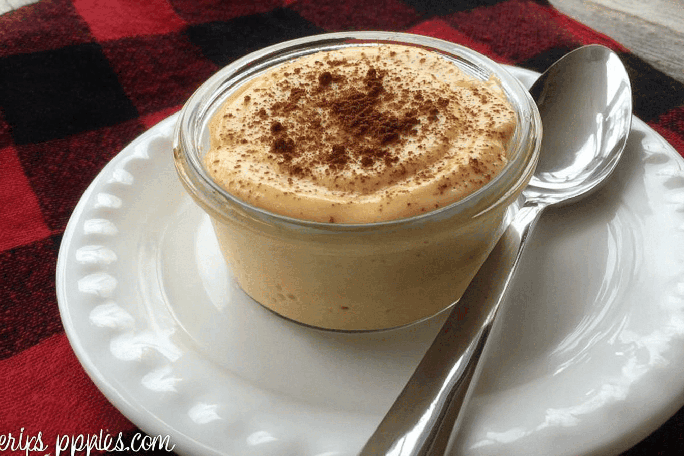 Creamy Eggnog Custard Delight