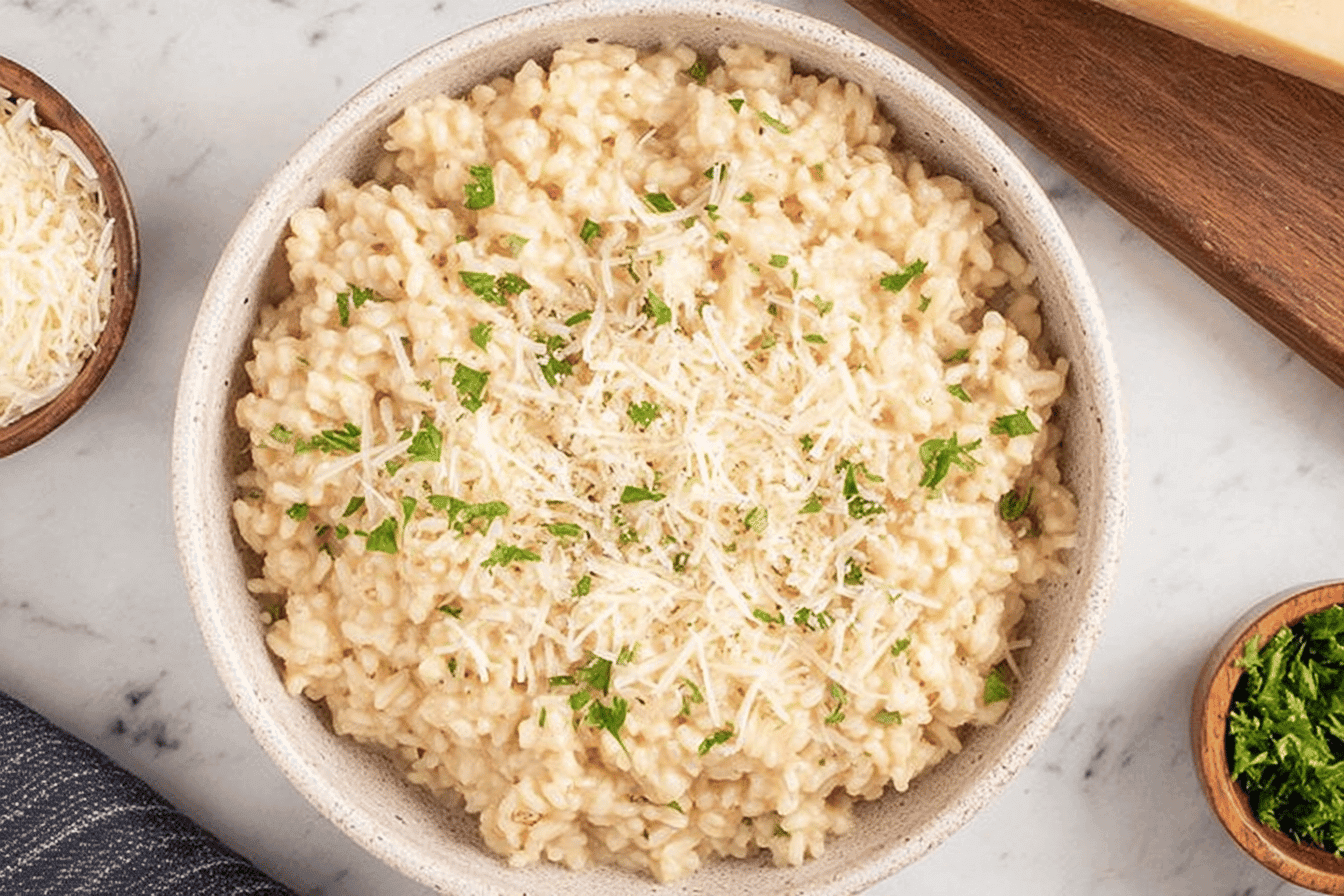 Creamy Parmesan Risotto Recipe