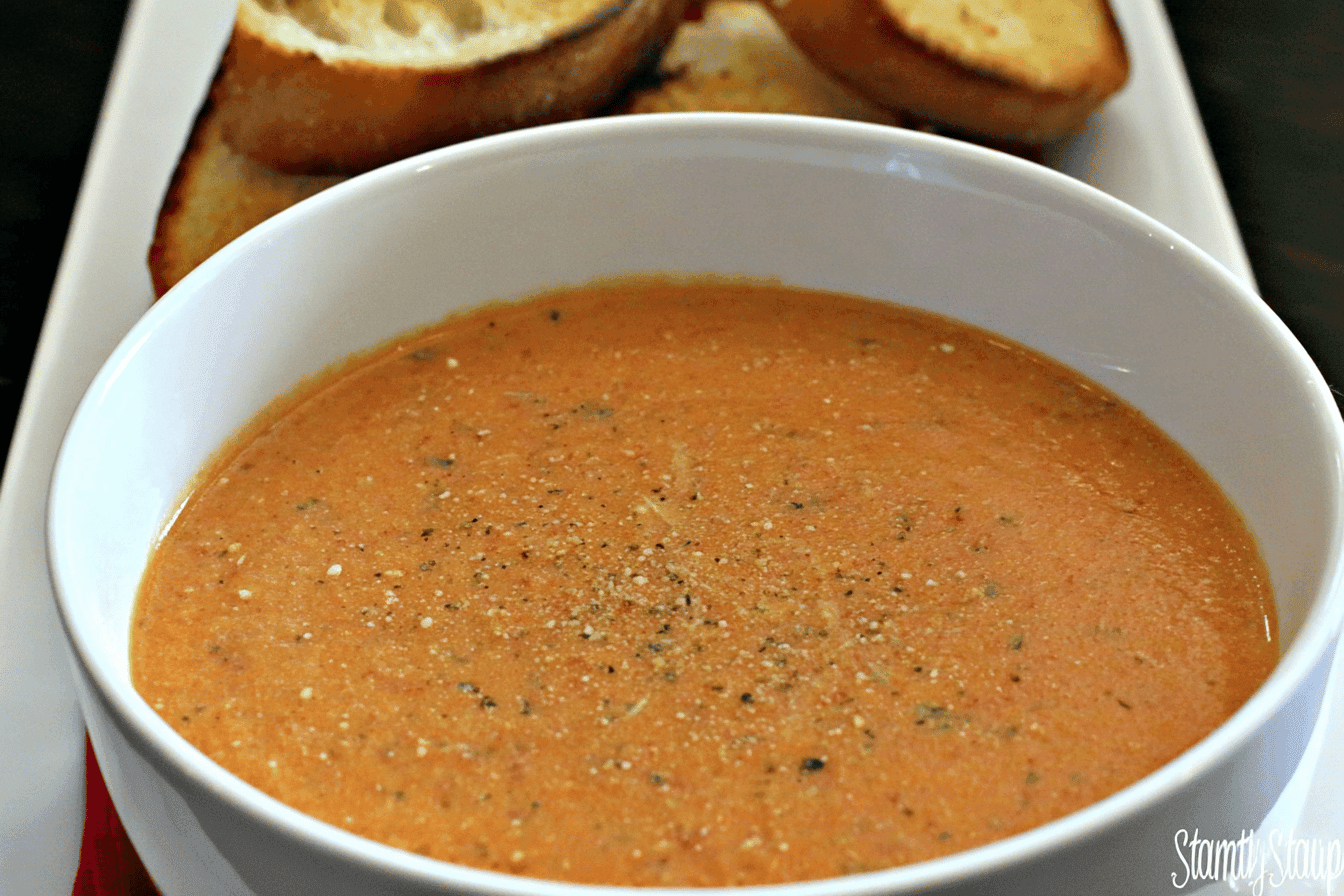 Creamy Parmesan Tomato Soup Recipe
