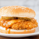 Crispy Air Fryer Buffalo Chicken Sandwich Recipe