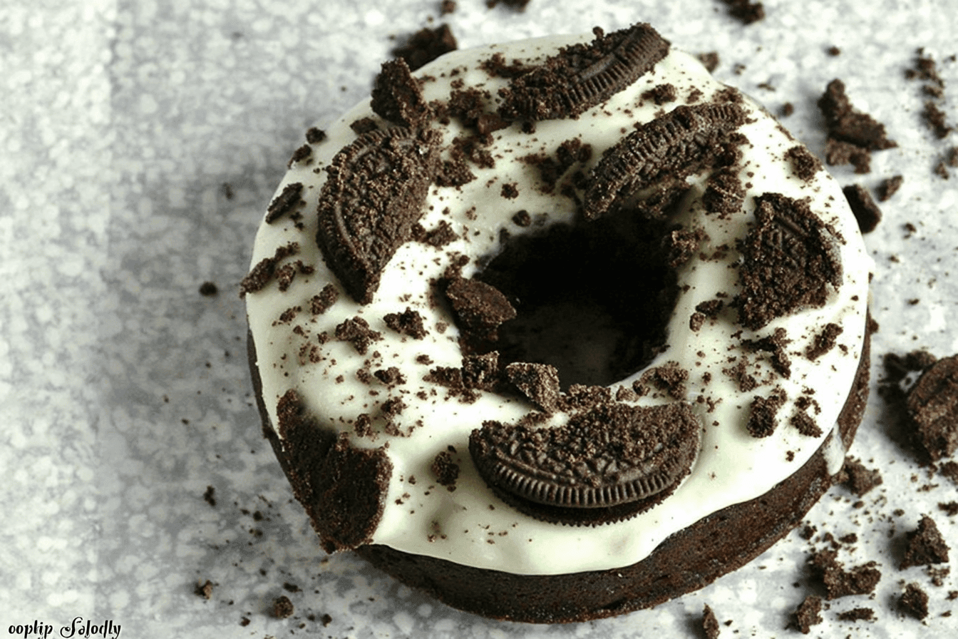Decadent Baked Oreo Donuts Recipe