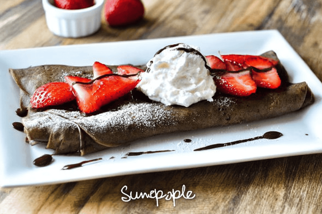 Decadent Chocolate Dessert Crepes Recipe