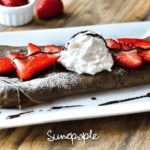 Decadent Chocolate Dessert Crepes Recipe