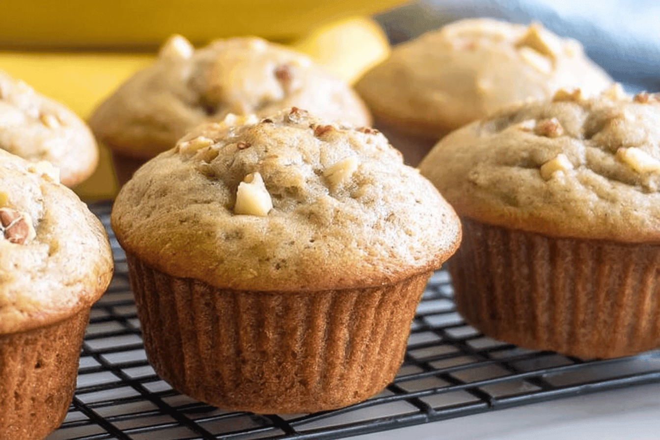 Delicious Banana Bread Muffins Recipe