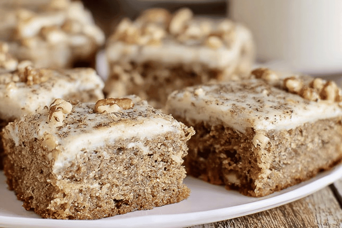 Delicious Banana Nut Bars Recipe